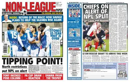 The Non-league Football Paper – October 18, 2020
