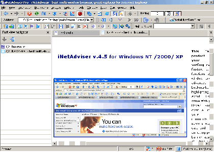 iNetAdviser ver. 4.5.10 Super Browser 