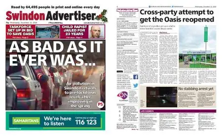 Swindon Advertiser – December 23, 2020