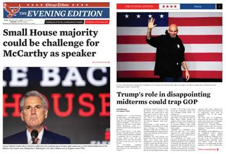 Chicago Tribune Evening Edition – November 09, 2022