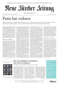 Neue Zurcher Zeitung  - 27 August 2022