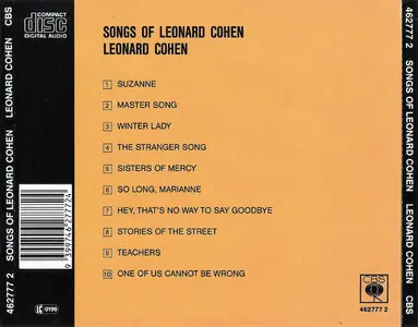 Leonard Cohen - Songs of Leonard Cohen (1967)