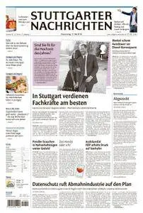 Stuttgarter Nachrichten Stadtausgabe (Lokalteil Stuttgart Innenstadt) - 17. Mai 2018
