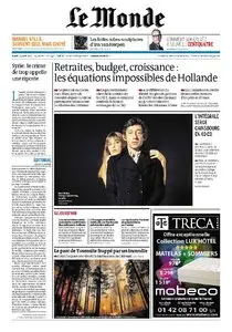 Le Monde du Mardi, 27. Août 2013