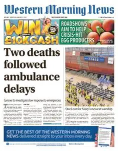 Western Morning News Devon – 25 January 2023