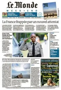 Le Monde Weekend et 4 Suppléments du Samedi 27 Juin 2015