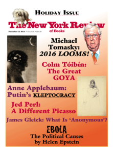 The New York Review of Books, Volume 61, Number 20 (18 December 2014)