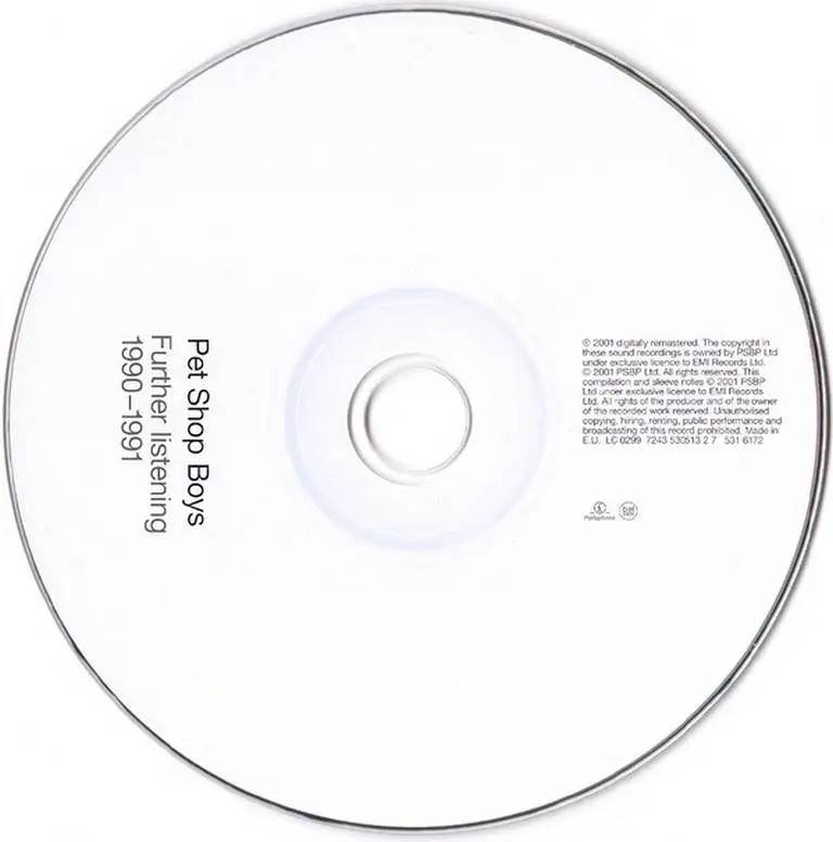 Pet Shop Boys - Behaviour / Further Listening 1990-1991 (2001 ...