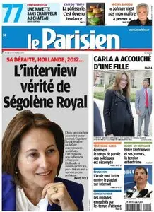 Le Parisien du Jeudi 20 Octobre 2011