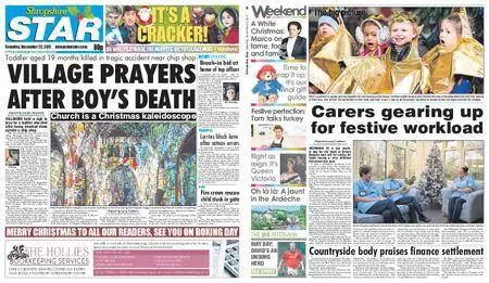 Shropshire Star Shrewsbury Edition – December 23, 2017