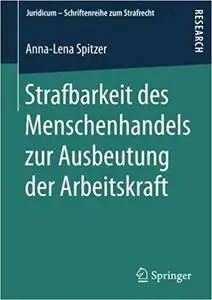 Strafbarkeit des Menschenhandels zur Ausbeutung der Arbeitskraft