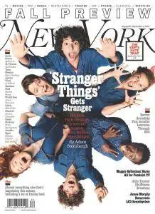 New York Magazine - August 21 - September 3, 2017