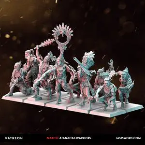 Last Sword Miniatures - Atanakas Warriors