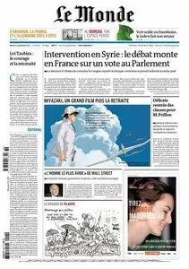Le Monde + Eco et Entreprise du Mardi 3 Septembre 2013