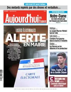 Aujourd'hui en France – 16 mai 2019