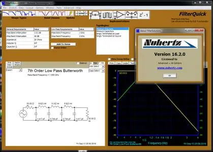 Nuhertz Filter Solutions 2019 version 16.2.0