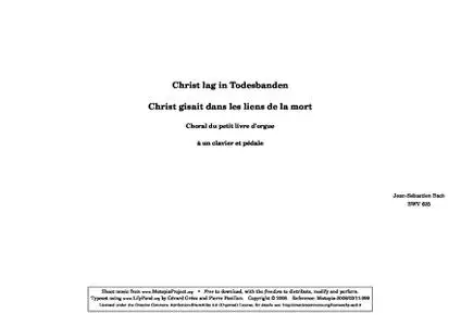 BachJS - Christ lag in Todesbanden