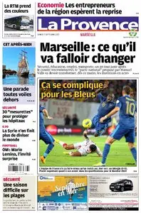 La Provence, Marseille – Samedi 7 Septembre 2013