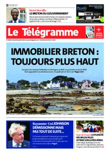 Le Télégramme Brest Abers Iroise – 08 juillet 2022
