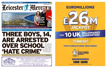 Leicester Mercury – March 25, 2022