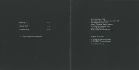 Kenny Wheeler - Gnu High (1976) {ECM 1069}
