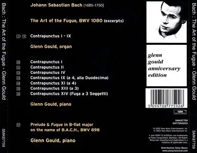 Glenn Gould - Johann Sebastian Bach: The Art of Fugue (2002)
