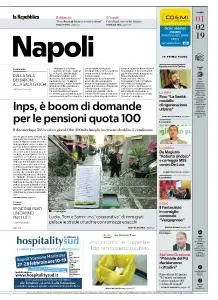 la Repubblica Napoli - 1 Febbraio 2019
