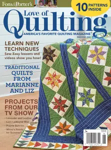 Love of Quilting - May/June 2015