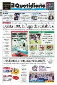 il Quotidiano del Sud Cosenza - 8 Aprile 2019