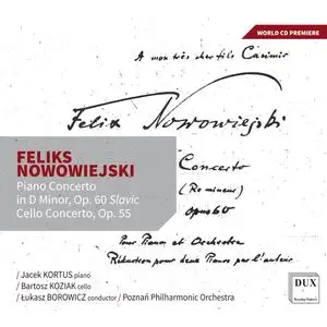 Poznan Philharmonic Orchestra - Nowowiejski - Piano Concerto in D minor "Slavic", Op. 60, Cello Concerto, Op. 55 (2023) [24/96]