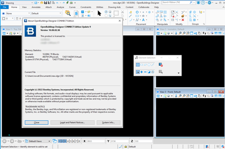 OpenBuildings Designer CONNECT Edition Update 9.2