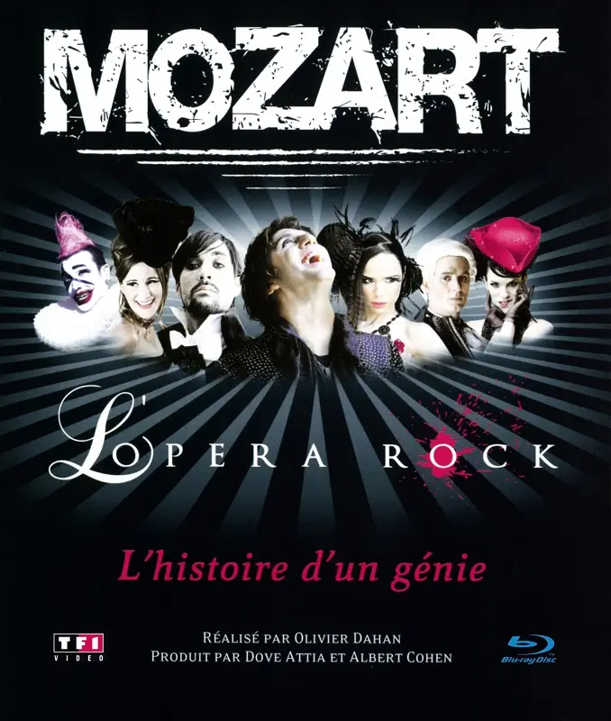 Dove Attia and Albert Cohen - Mozart, L'Opéra Rock (2010) [Blu-ray ...