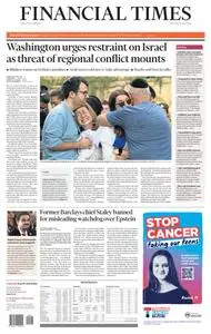 Financial Times USA - 13 October 2023