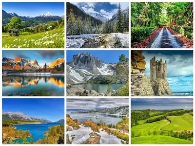 200 Beautiful Landscapes HD Wallpapers (Set 35)