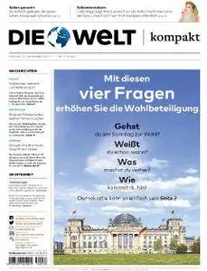 Die Welt Kompakt Frankfurt - 22. September 2017
