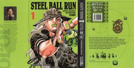 JoJo's Bizarre Adventure Part VII: Steel Ball Run Tomos 1-8 (de 16)