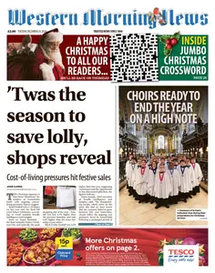 Western Morning News Devon - 24 December 2024