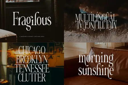 Fragilous - Elegant Serif Font