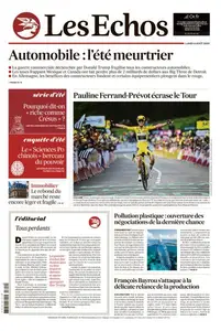 Les Echos du Lundi 4 Août 2025