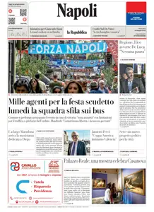 la Repubblica Napoli - 21 Maggio 2025