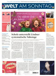 Welt am Sonntag - 1 Dezember 2024