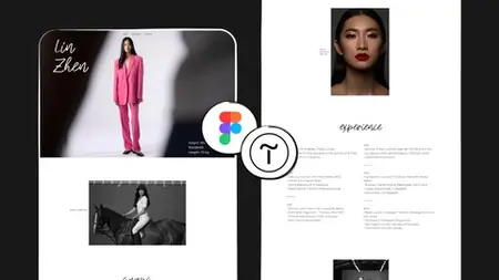 Model Portfolio Website In 1 Hour With Tilda & Figma