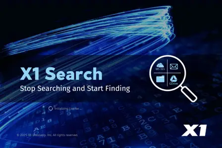 X1 Search Enterprise 9.6 Revision 20