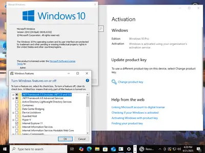Windows 10 Pro 22H2 build 19045.6332 With Office 2024 Pro Plus Multilingual Preactivated September 2025