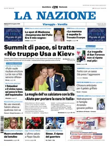 La Nazione Viareggio Versilia - 20 Agosto 2025