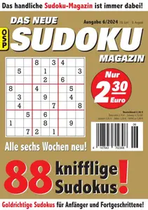 Das Neue Sudoku - Nr.6 2024