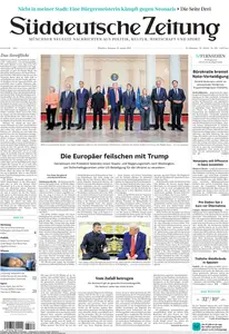 Süddeutsche Zeitung - 19 August 2025