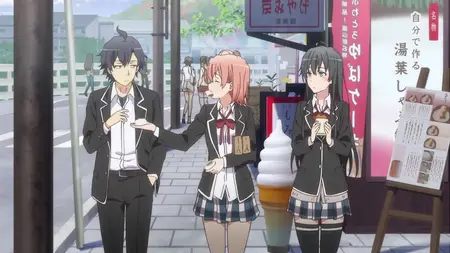 My Teen Romantic Comedy SNAFU - S02E02 - His and Her Confessions Reached No One (BD 1080p x265 AAC