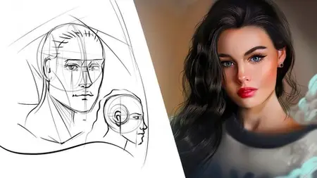 Drawing A Digital Portrait For Beginners