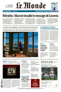 Le Monde du Jeudi 23 Octobre 2025